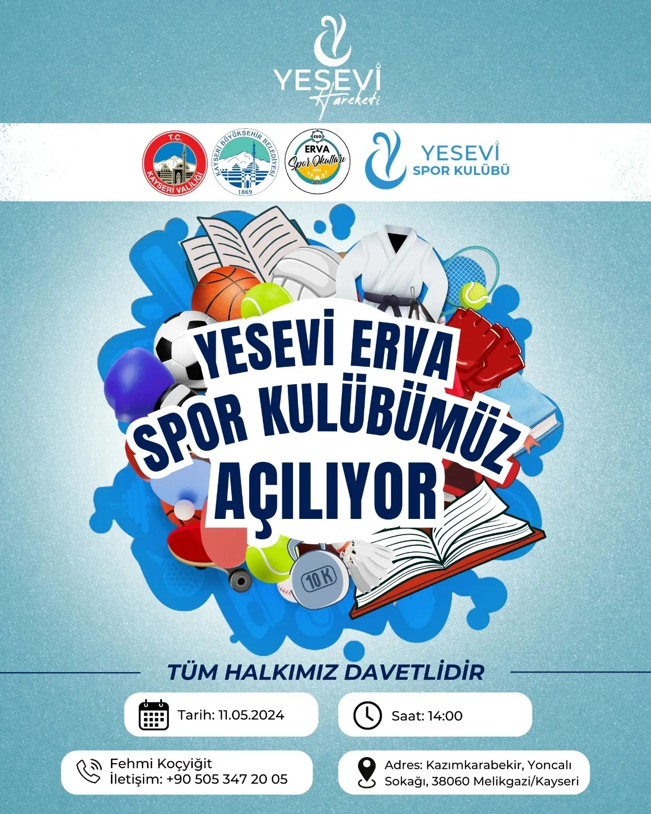 Yesevi Erva Spor Kulübü Açıldı!