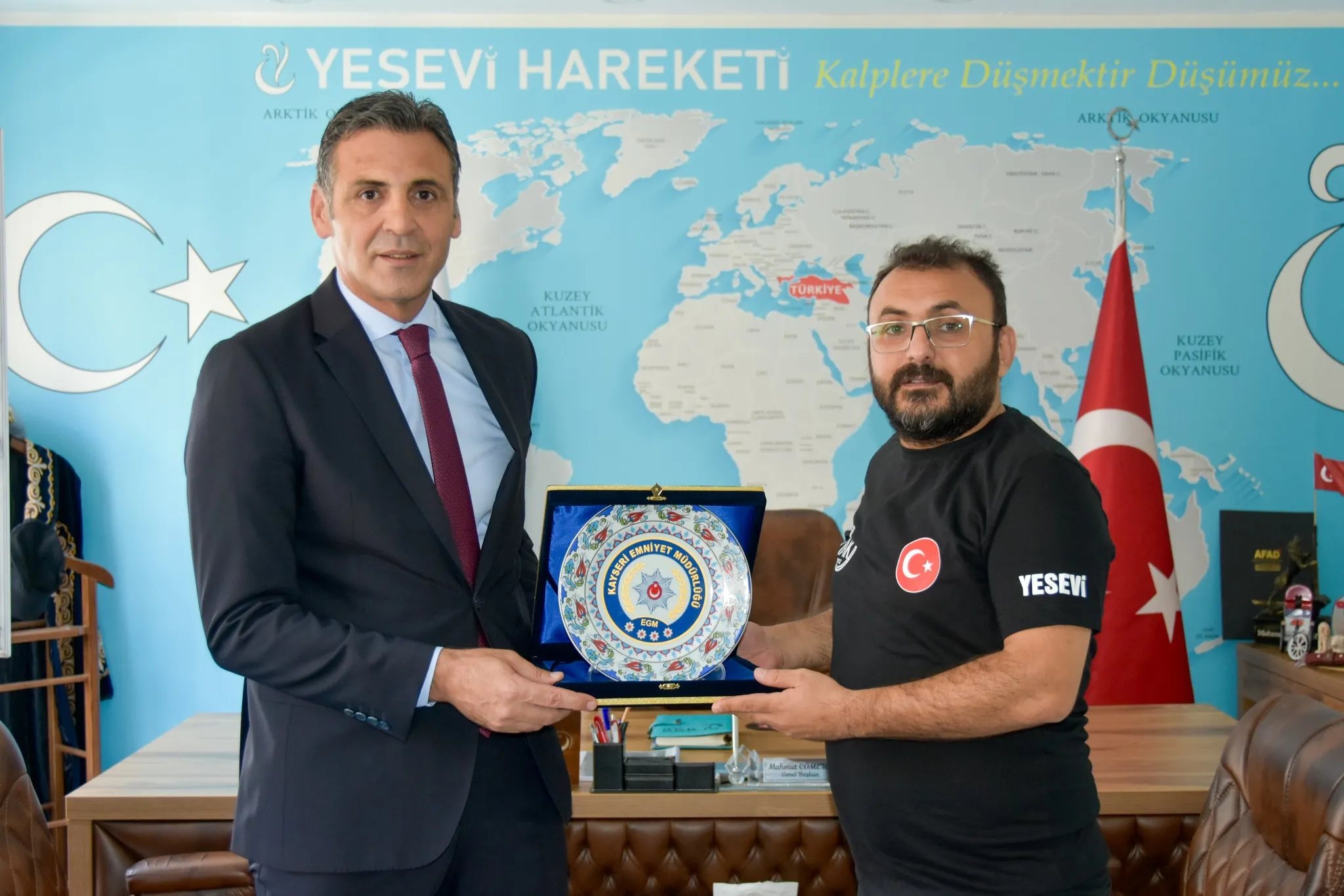 Kayseri İl Emniyet Müdürü Atanur Aydın’dan Genel Merkezimize Ziyaret