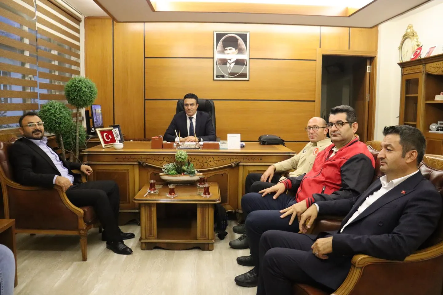 Yesevi Hareketi’nden Sivas Belediye Başkan Yardımcısı Sayın Mustafa Topçu’ya Ziyaret