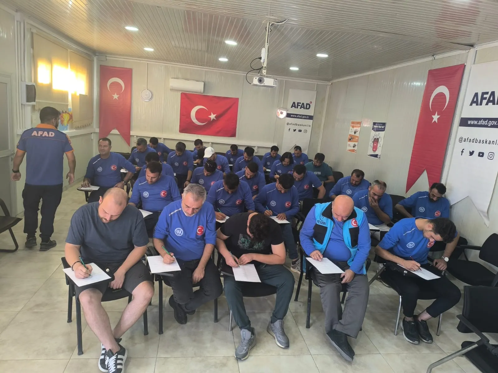 Kahramanmaraş Yesevi Arama Kurtarma Ekibi AFAD Eğitimi Tamamladı