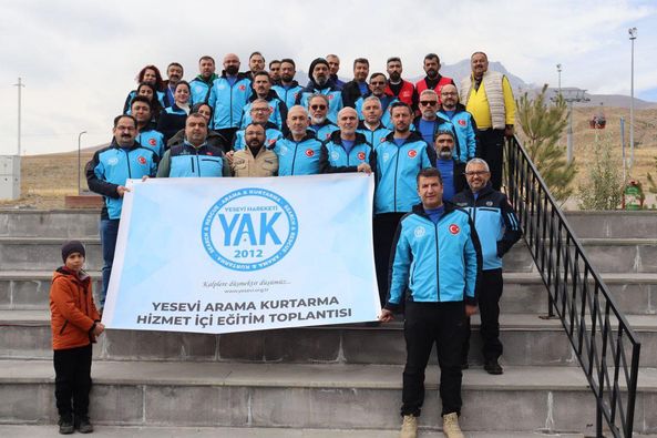 Yesevi Hareketi Arama Kurtarma Yönetimi Koordinesinde