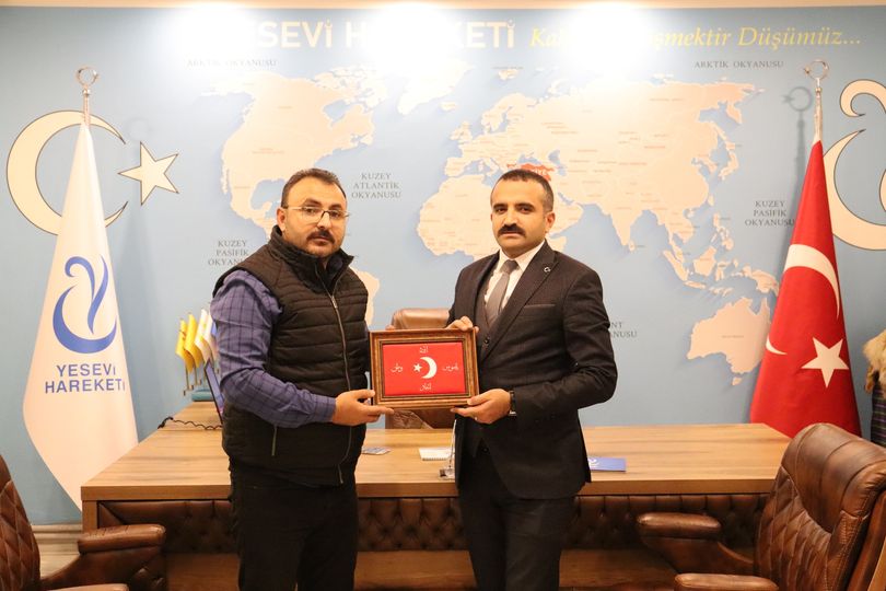 Kayseri Vali Yardımcısı Ömer Tekeş’ten Yesevi Hareketi Genel Merkezine Ziyaret