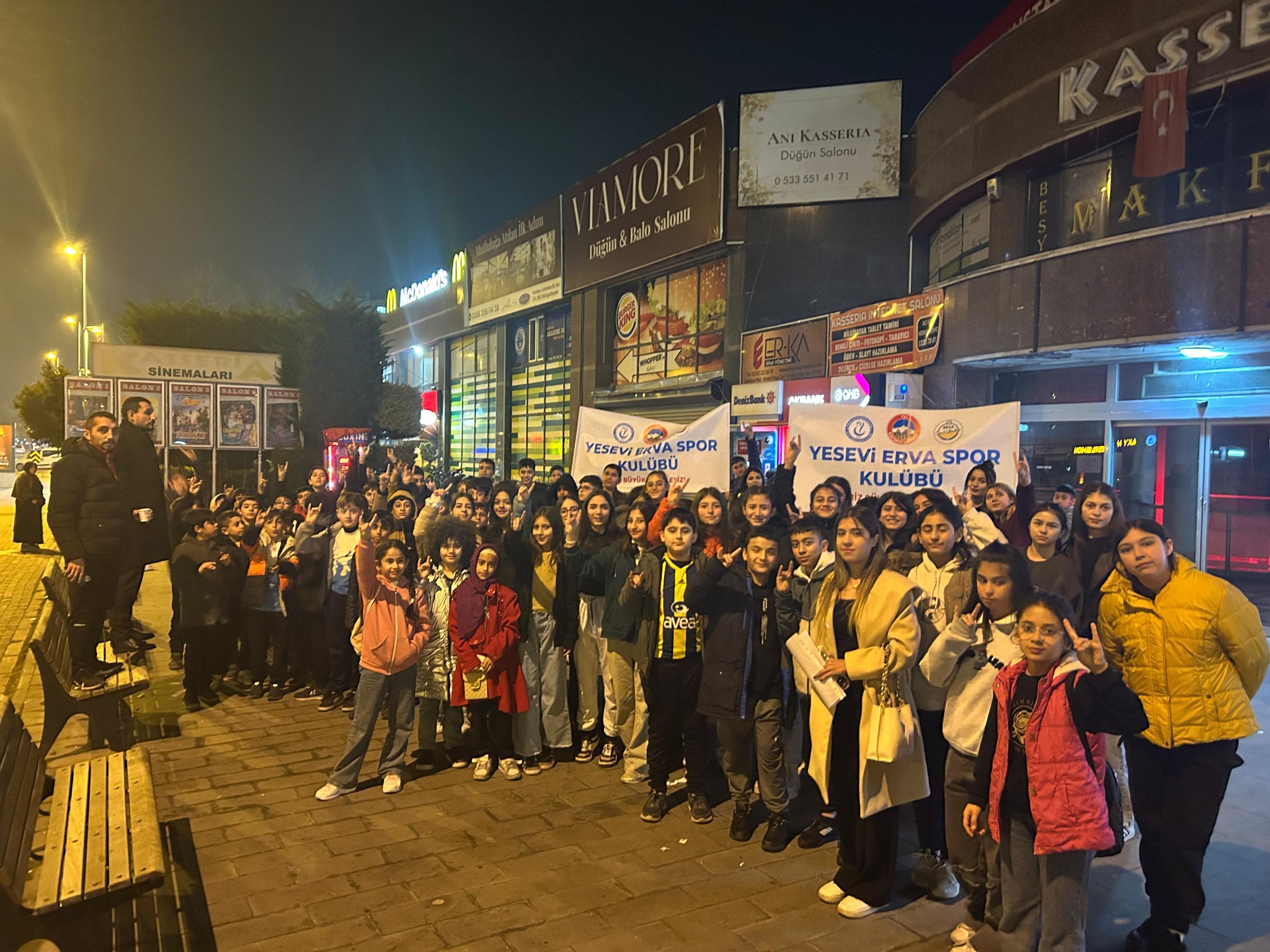 Yesevi Erva Spor Kulübü Sinemada Buluştu.