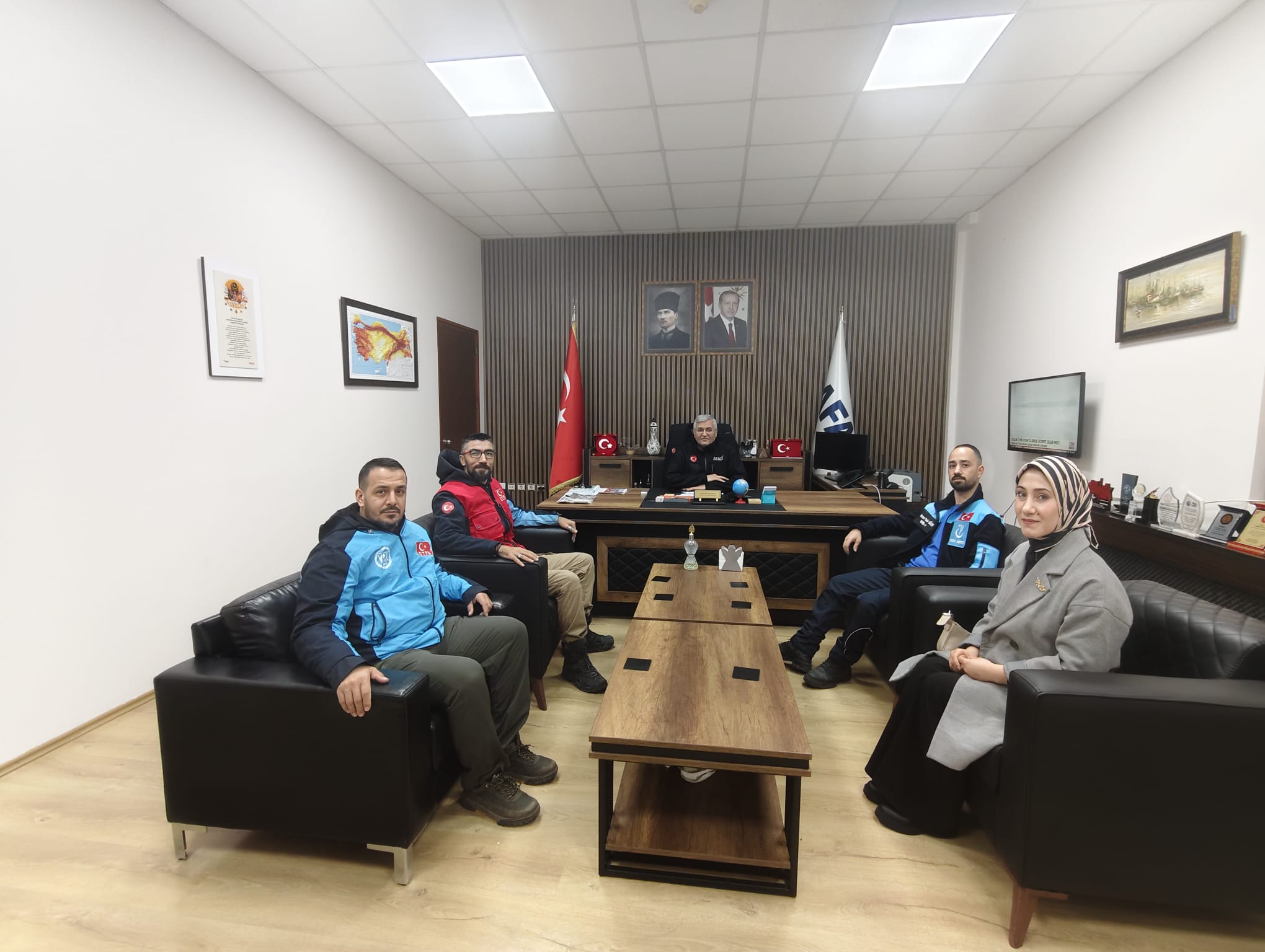 YESEVİ HAREKETİ BURSA’DAN AFETLERE HAZIRLIK İÇİN ZİYARET