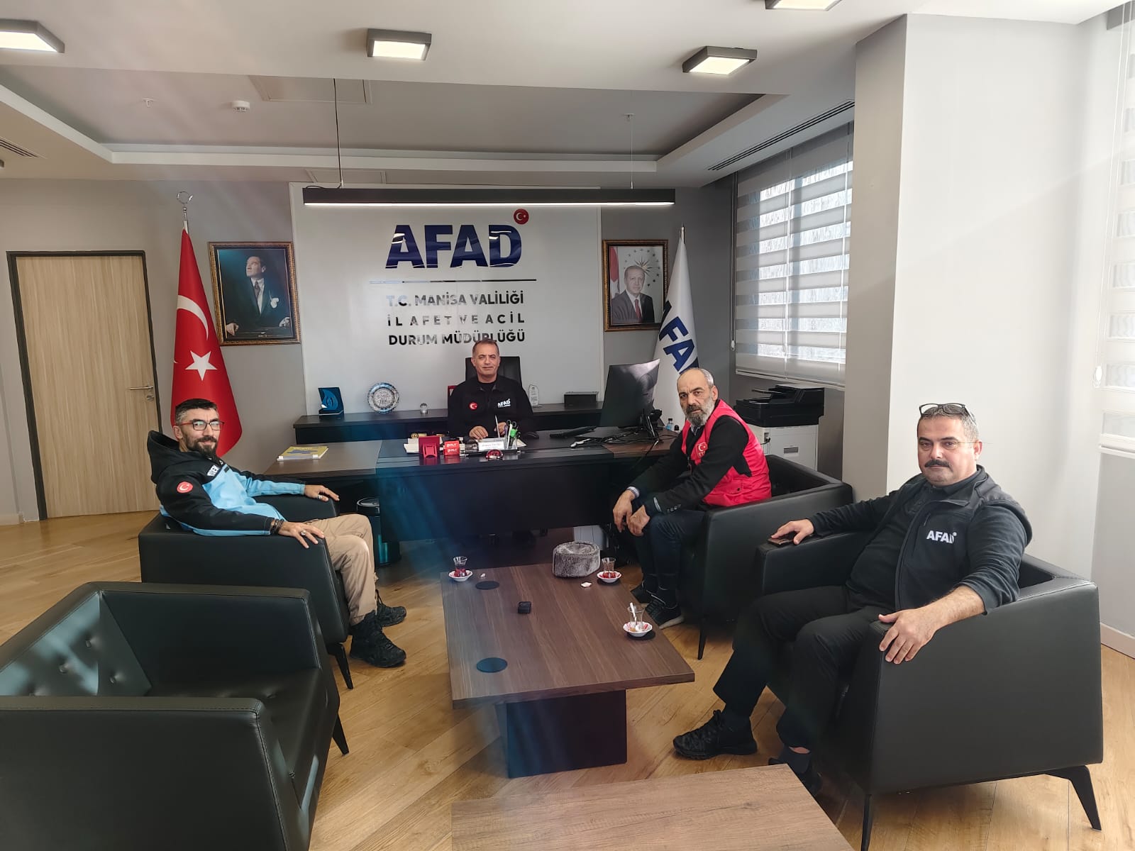 Manisa İl Afet ve Acil Durum Müdürlüğüne Ziyaret Gerçekleştirdik