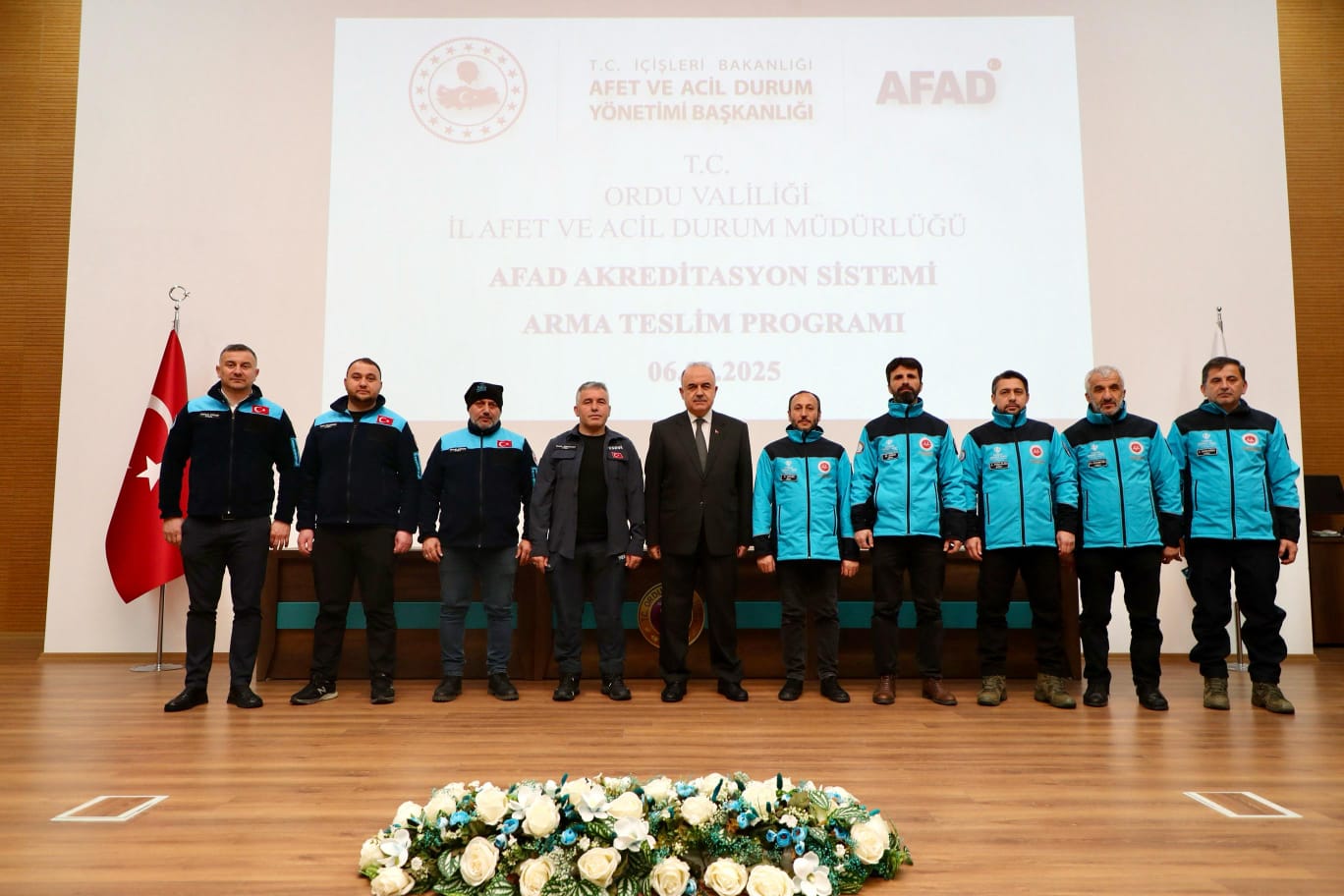 Ordu Yesevi Arama Kurtarma Ekibimizin Peç Takma Töreni Gerçekleşti!