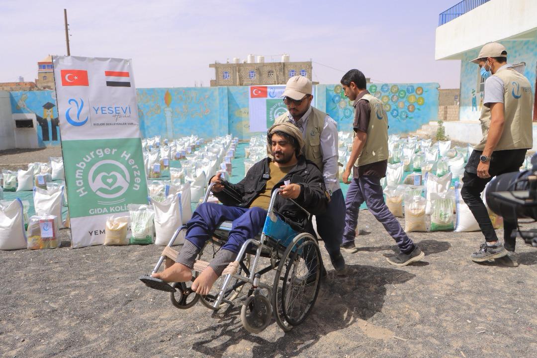 Yemen’de Gıda Paketi Dağıtımı Gerçekleştirdik!