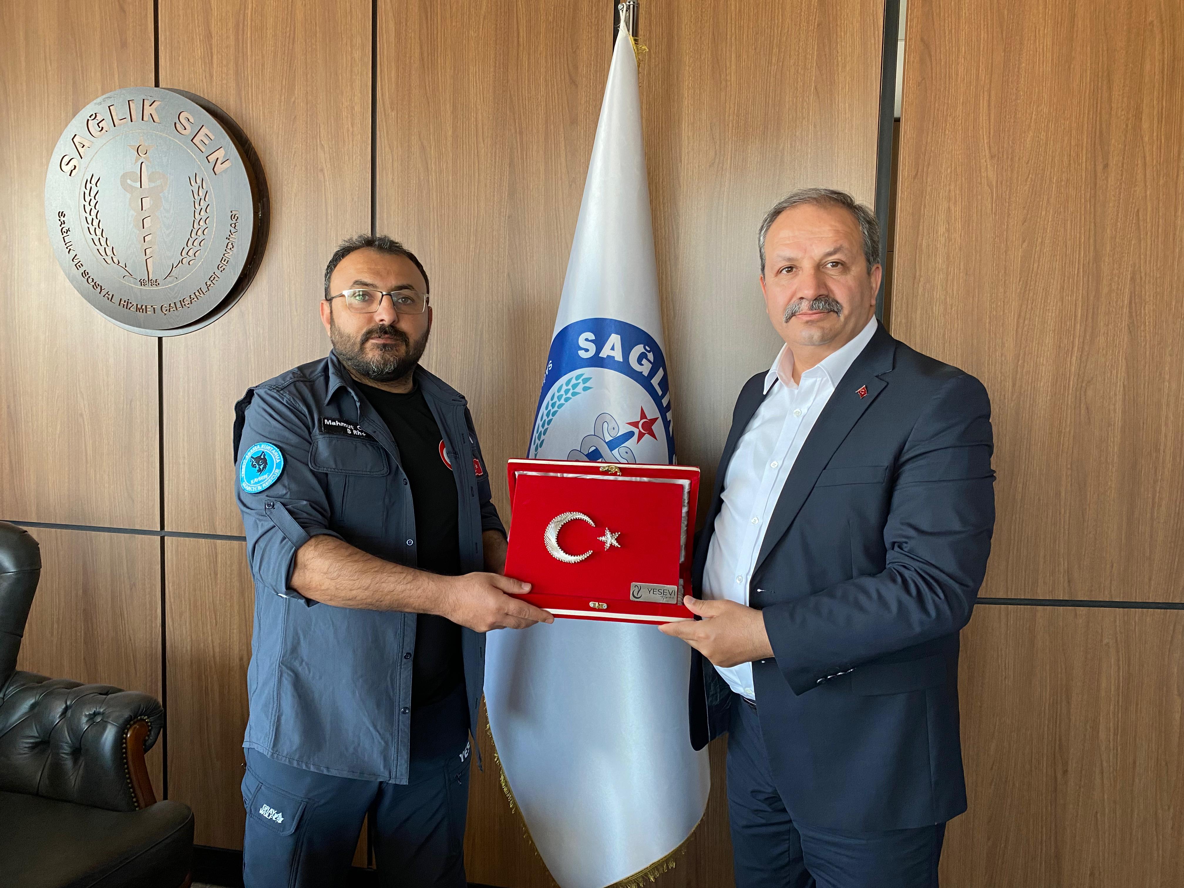 ZİYARET | SAĞLIK-SEN GENEL MERKEZİ
