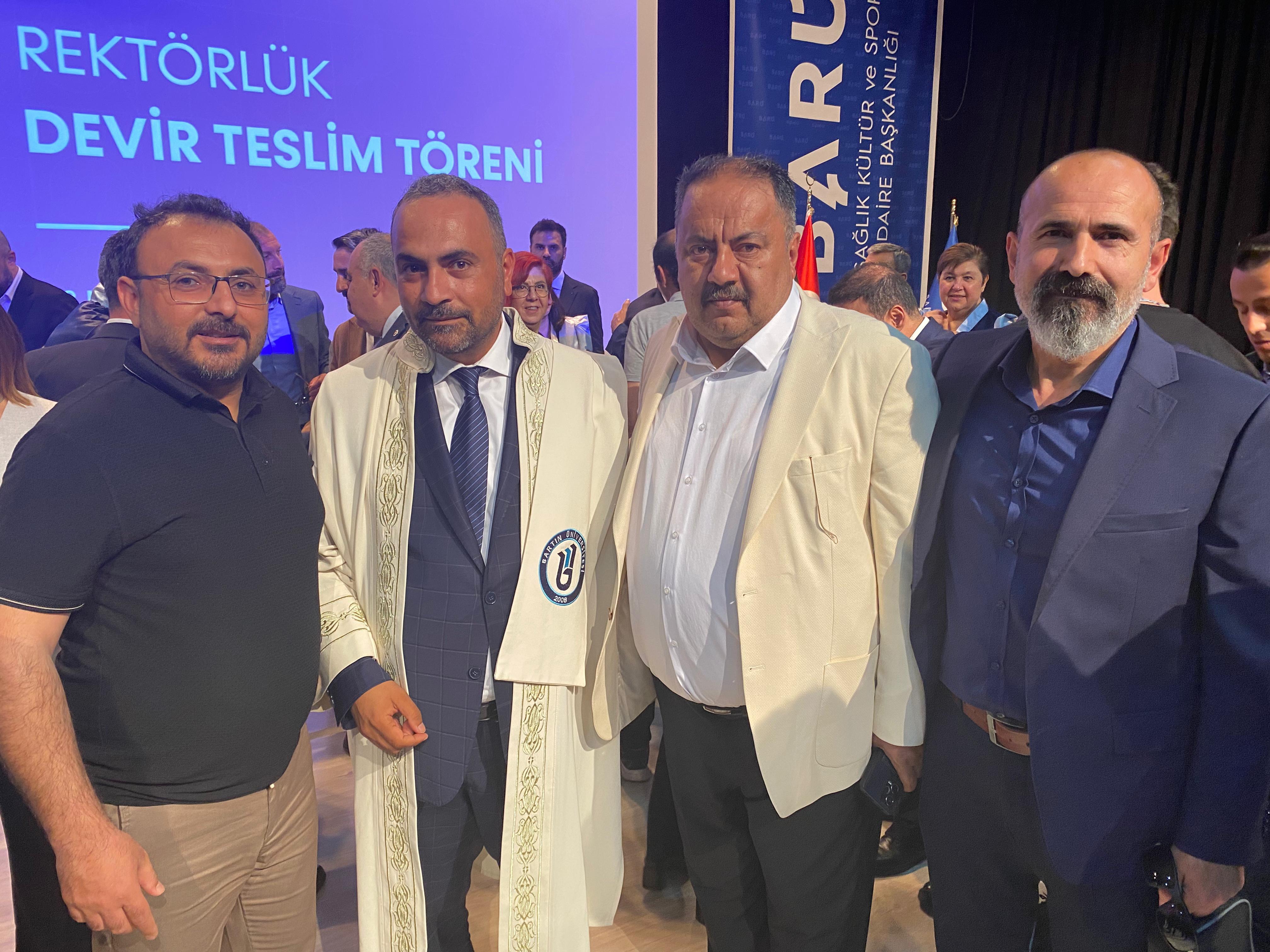 Genel Başkanımız Devir Teslim Törenine Katıldı