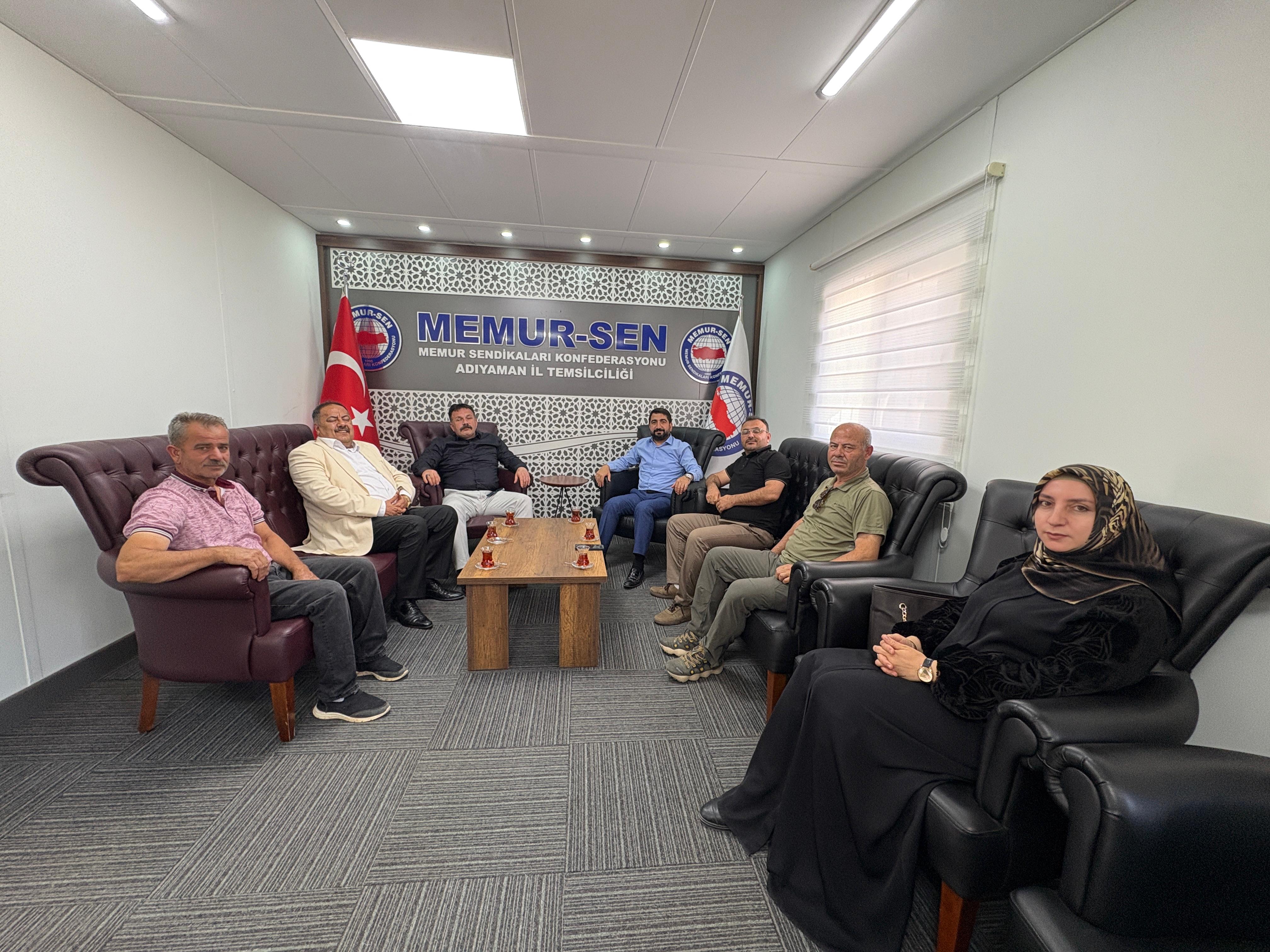Adıyaman’da Nazik Ziyaret ve Verimli İstişare