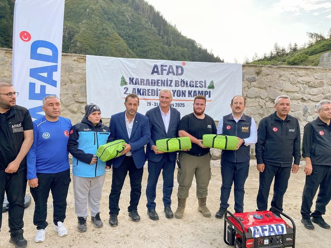 Yesevi Arama Kurtarma, Karadeniz Bölgesi 2. Akreditasyon Kampı’nda