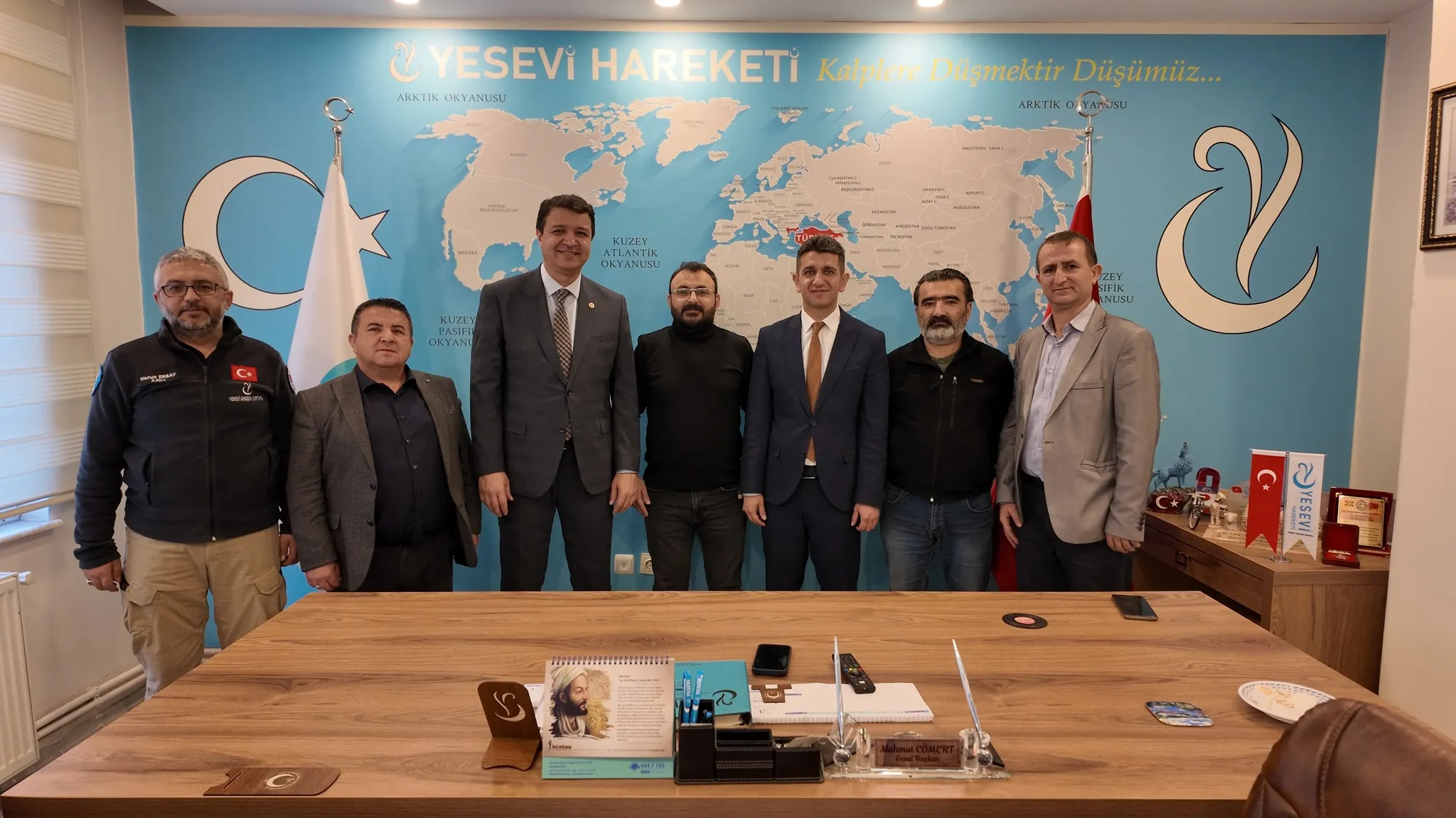 Saadet Partisi Yetkililerinden Genel Merkezimize Nazik Ziyaret
