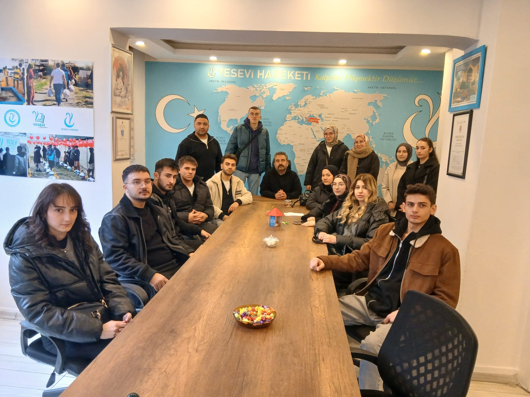 Genç Yesevi Amasya İl Teşkilatımızdan Genel Merkezimize Ziyaret