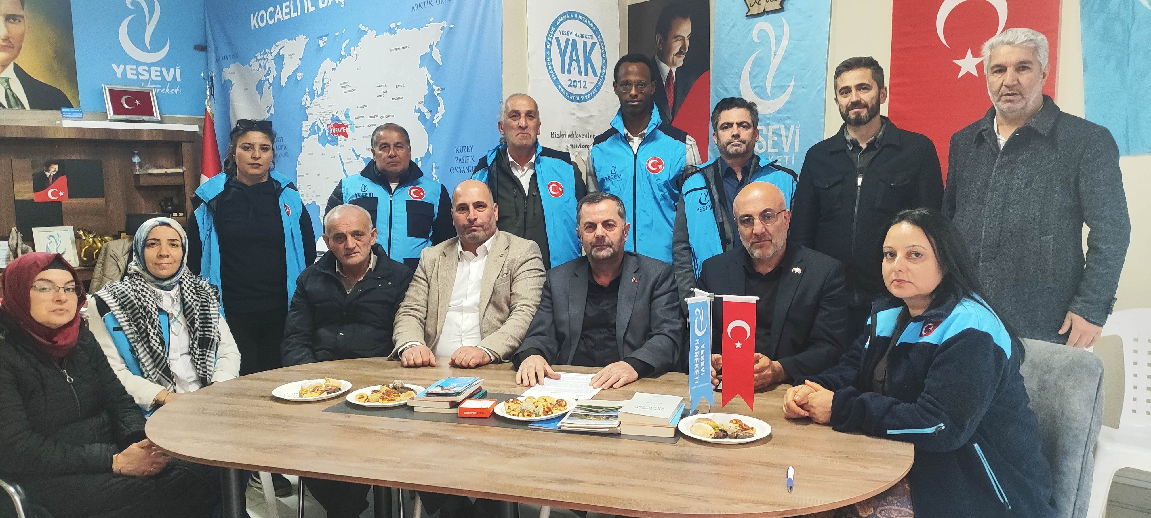 Yesevi Hareketi Kocaeli Şubesi’nden Basın Açıklaması Programı