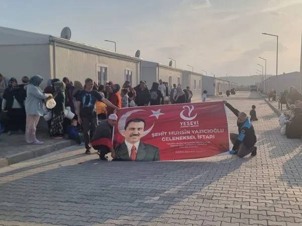 Kahramanmaraş’ta Şehit Muhsin Yazıcıoğlu Anısına İftar Yemeği