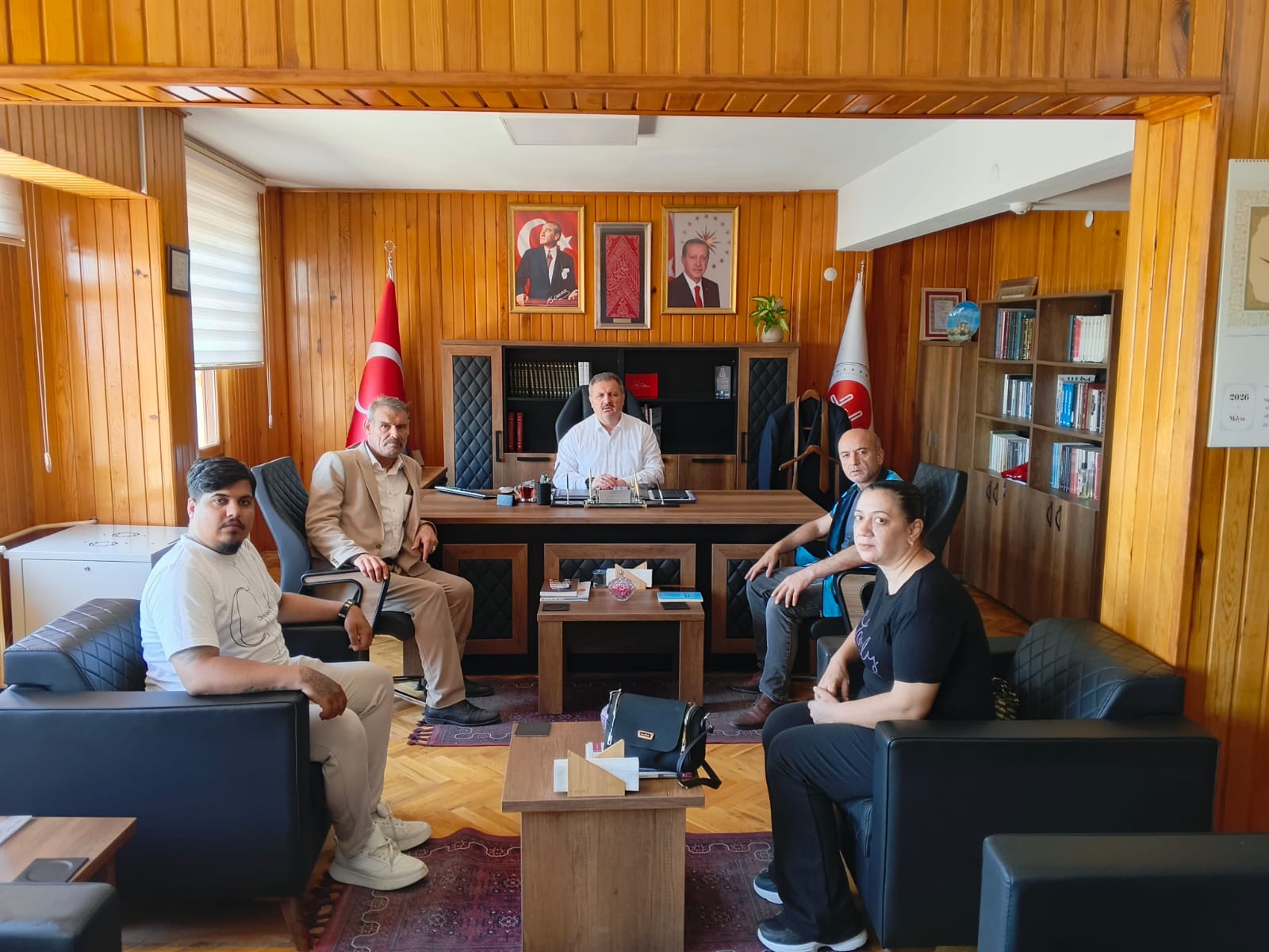 Yesevi Hareketi’nden Edirne İl Müftüsü Burhan Çakır’a Hayırlı Olsun Ziyareti